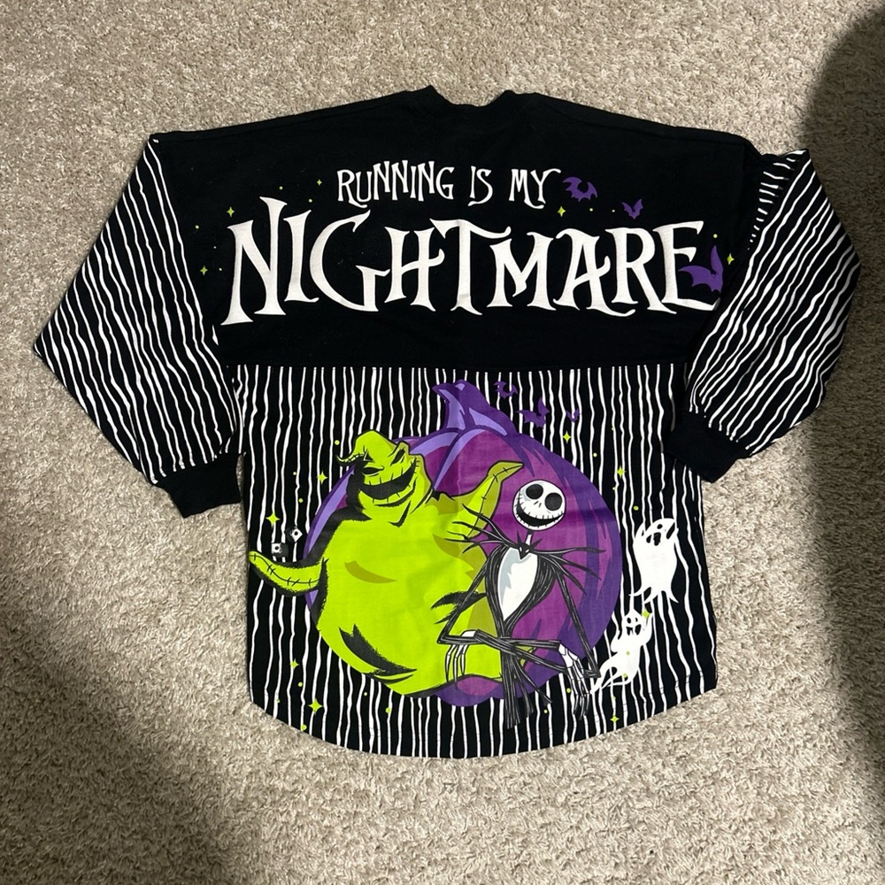Disney Nightmare Before Christmas Long Sleeve - Black, Purple, Green